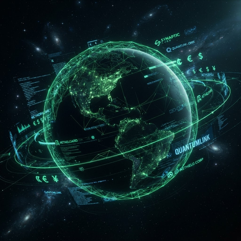 Deep space galaxy and data network
